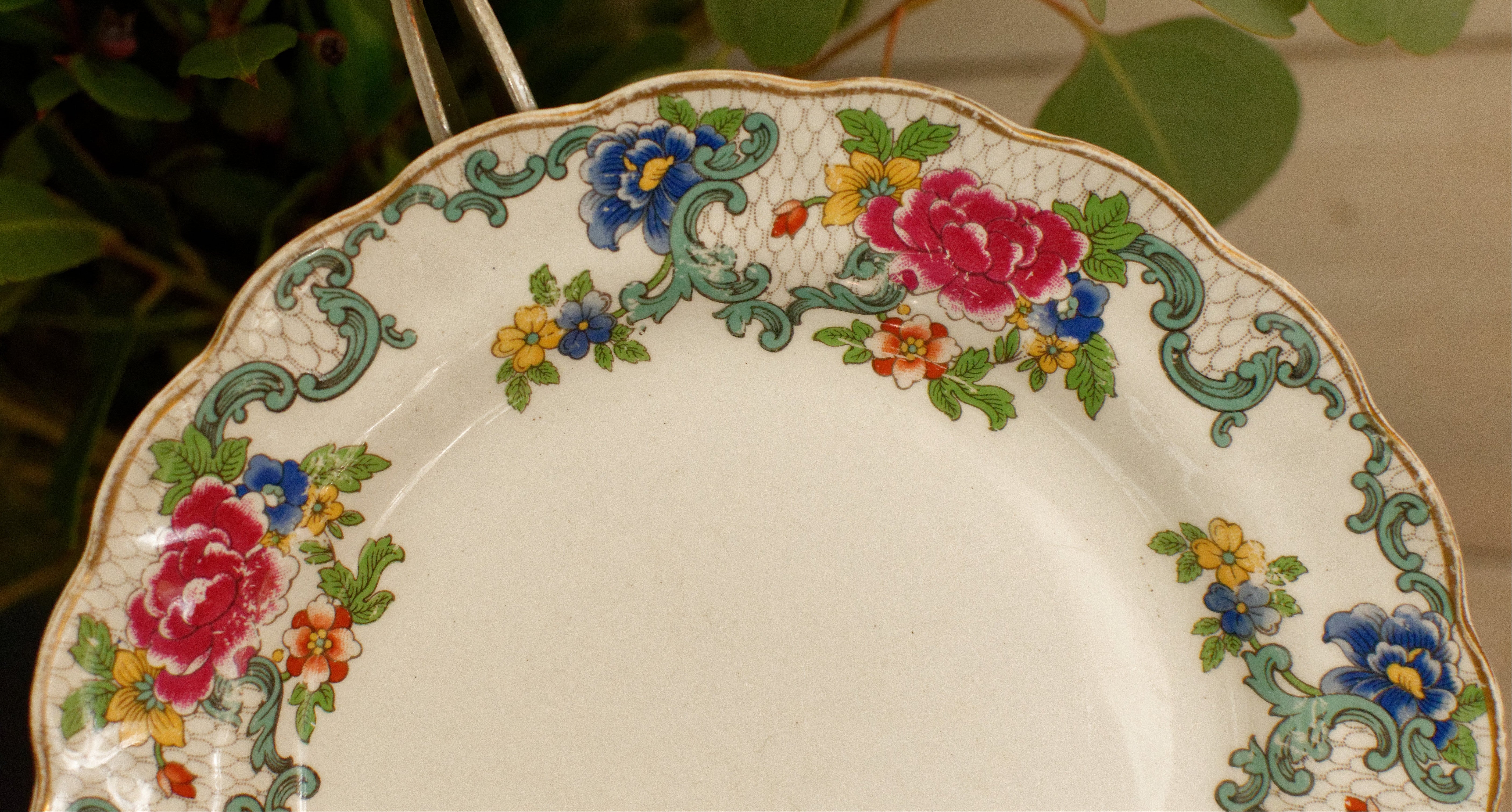 1930's ~ FLORADORA Booths Porcelain ~ Made in England ~ English
