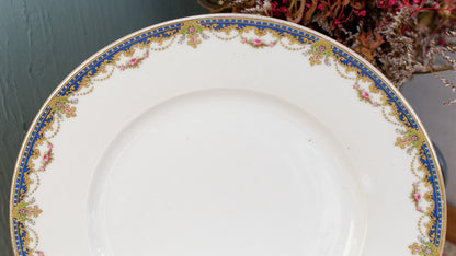 1930s ~ Lefort & Cie B&C Bernardaud LIMOGES ~ French Antique Fine Porcelain Dinner Plate