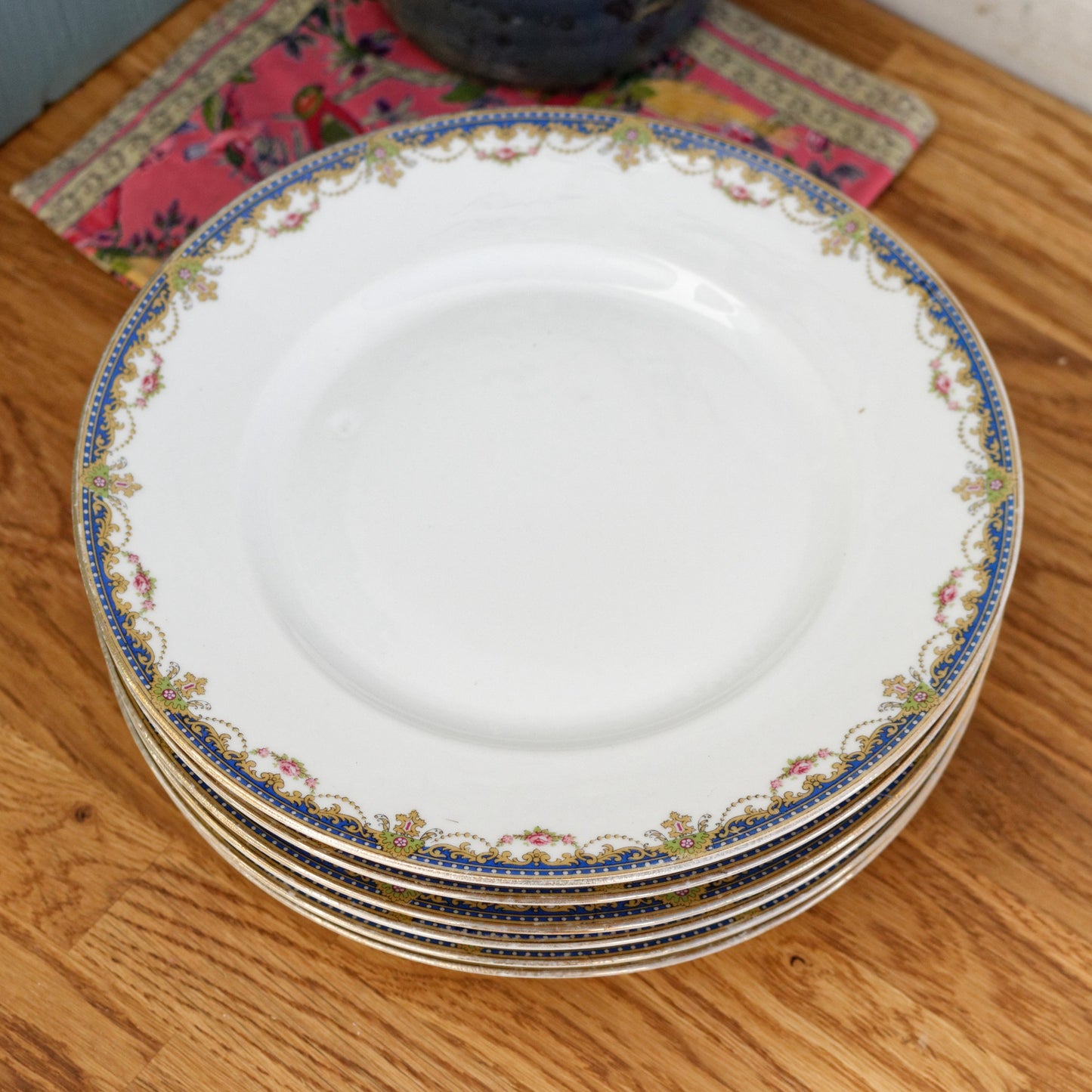 Années 1930 ~ Lefort &amp; Cie B&amp;C Bernardaud LIMOGES ~ Français assiette à dîner en porcelaine fine antique