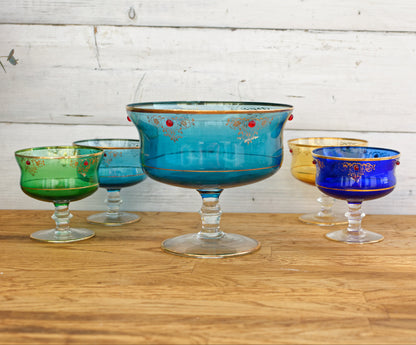 Vintage Fine Glassware Fruit Service