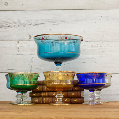 Vintage Fine Glassware Fruit Service