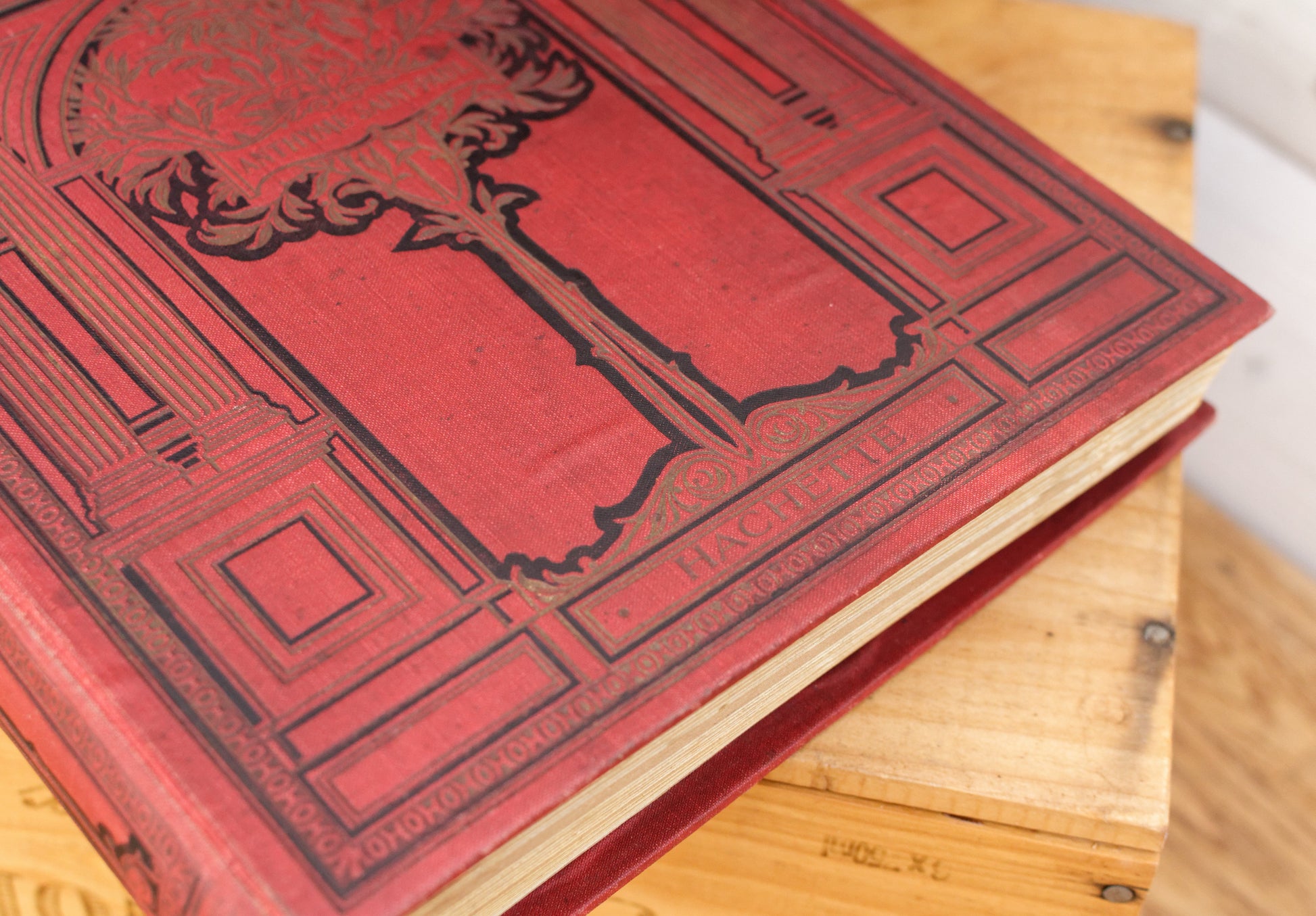 1924 HISTOIRE MONUMENTALE DE LA FRANCE by Antheme Saint-Paul HACHETTE French Antique Collectible First Edition Illustrated Polychrome Hardcover Book Novel Gilded Cartonnage Livre 