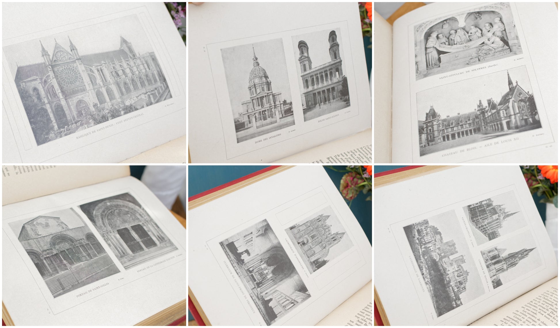 1924 HISTOIRE MONUMENTALE DE LA FRANCE by Antheme Saint-Paul HACHETTE French Antique Collectible First Edition Illustrated Polychrome Hardcover Book Novel Gilded Cartonnage Livre 
