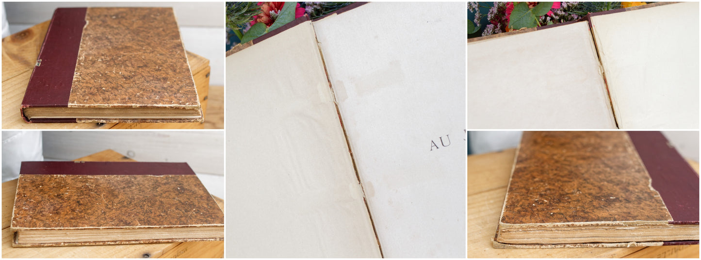 1908 Au Japon Choses Vues by Clive Holland Published by Vuibert et Nomy PARIS French Antique Collectible Illustrated Handmade Hardcover Book Livre