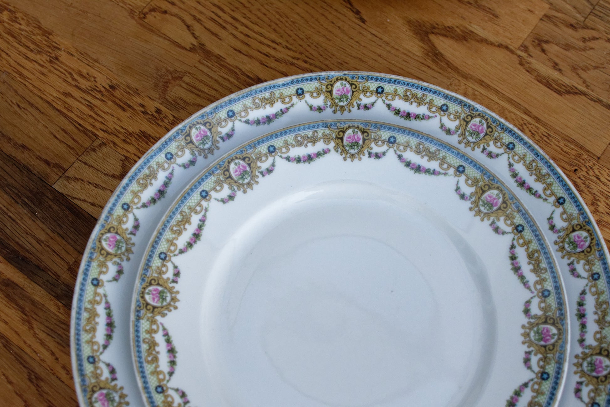 F. Legrand & Cie LIMOGES French Antique Fine Porcelain Plate