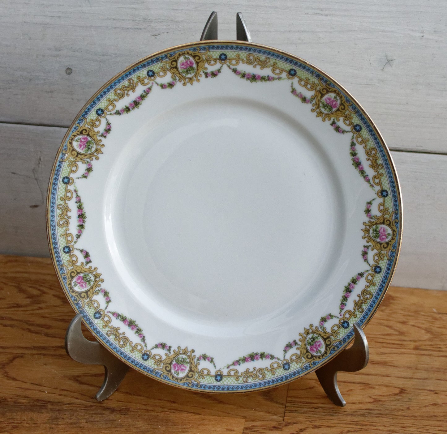 F. Legrand & Cie LIMOGES French Antique Fine Porcelain Plate