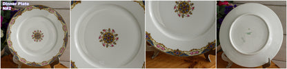1920s F. Legrand & Cie LIMOGES France French Antique Fine Porcelain Dinner Plate "Assiette"