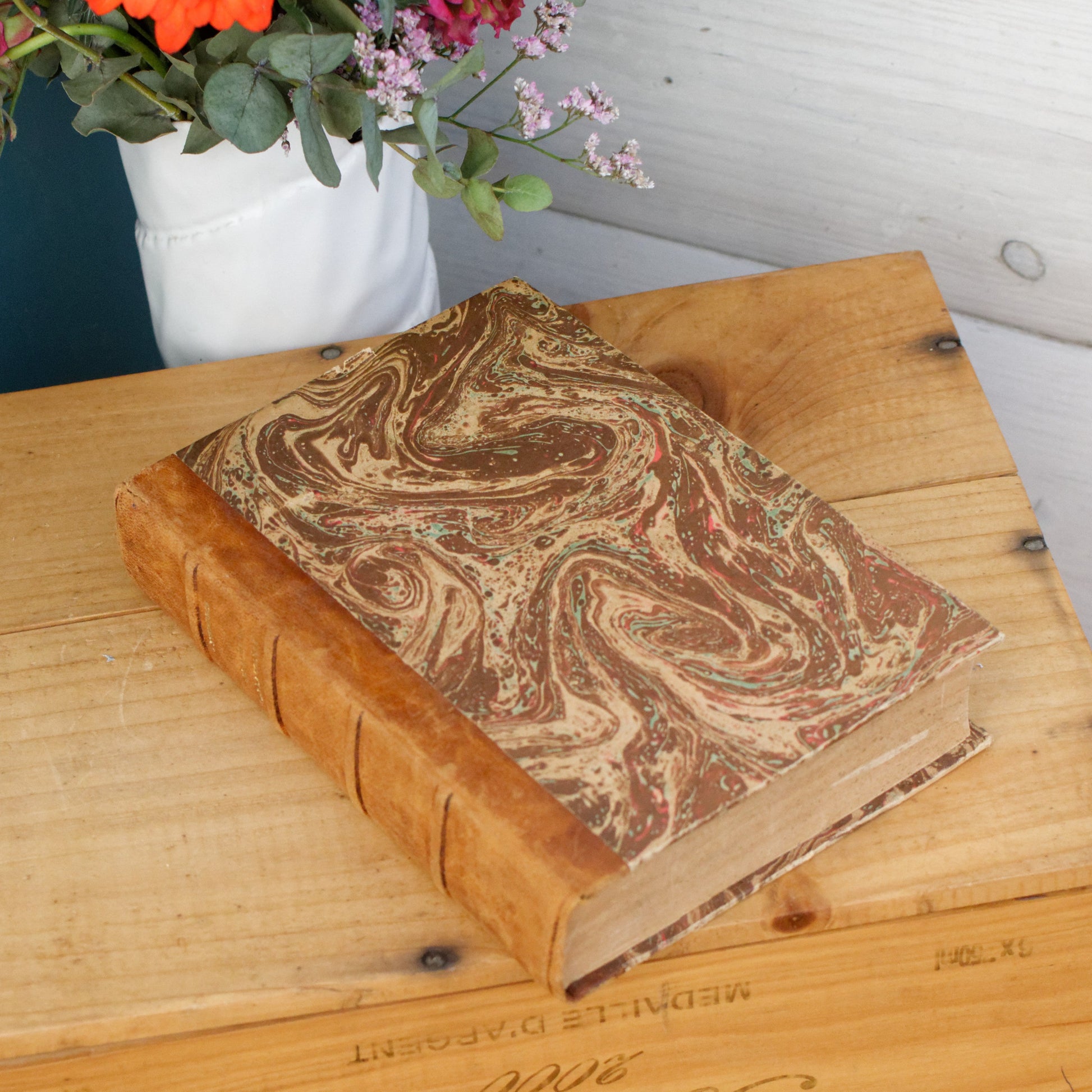 1947 Les Raisons pour le Colère by John Steinbeck Published by Librairie Gallimard French Vintage Illustrated Hardcover Book Livre