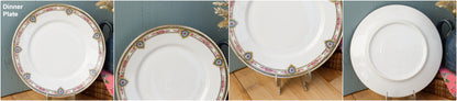 French Fine Porcelain Dinner Plate LIMOGES France