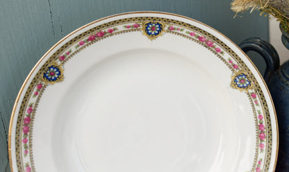 French Fine Porcelain Soup Plate LIMOGES France