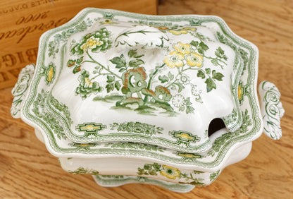 1950s Mason's - Patent Ironstone - "Manchu" England - Guaranteed Permanant Acid Resistant Colours Soup Tureen