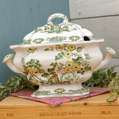 1950s Mason's - Patent Ironstone - "Manchu" England - Guaranteed Permanant Acid Resistant Colours Soup Tureen