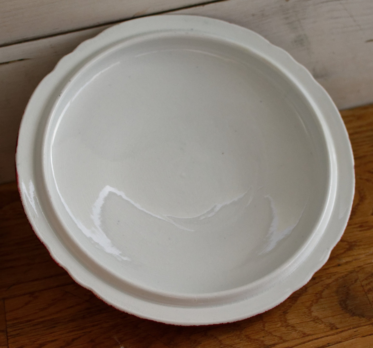 MARSEILLE Motif LONGWY French Antique Ironstone Hand-Painted Floral Polychrome Small Soup Tureen Soupiere Terre de Fer en Faience