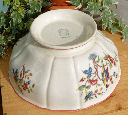 French German Vintage Ironstone Villeroy & Boch Phoenix Motif Terre de