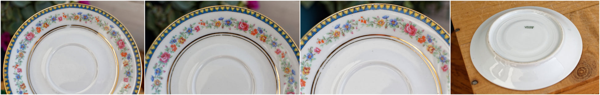 Raynaud & Co R&C LIMOGES France French Antique Fine Porcelain Coffee/Tea Service for 9 people