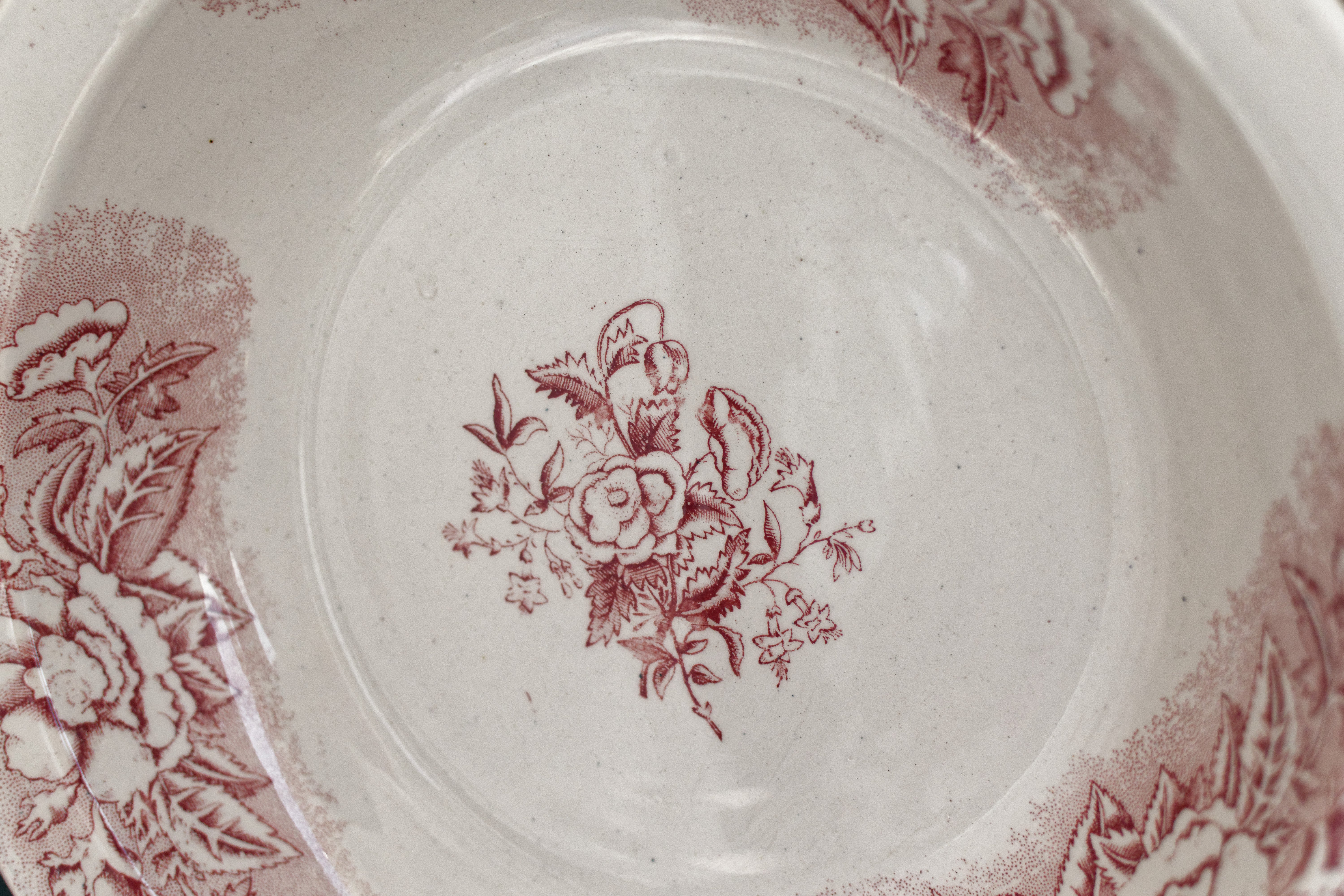 1910s ~ JARDINIERE Style Saint Amand Hamage Nord ~ French Antique