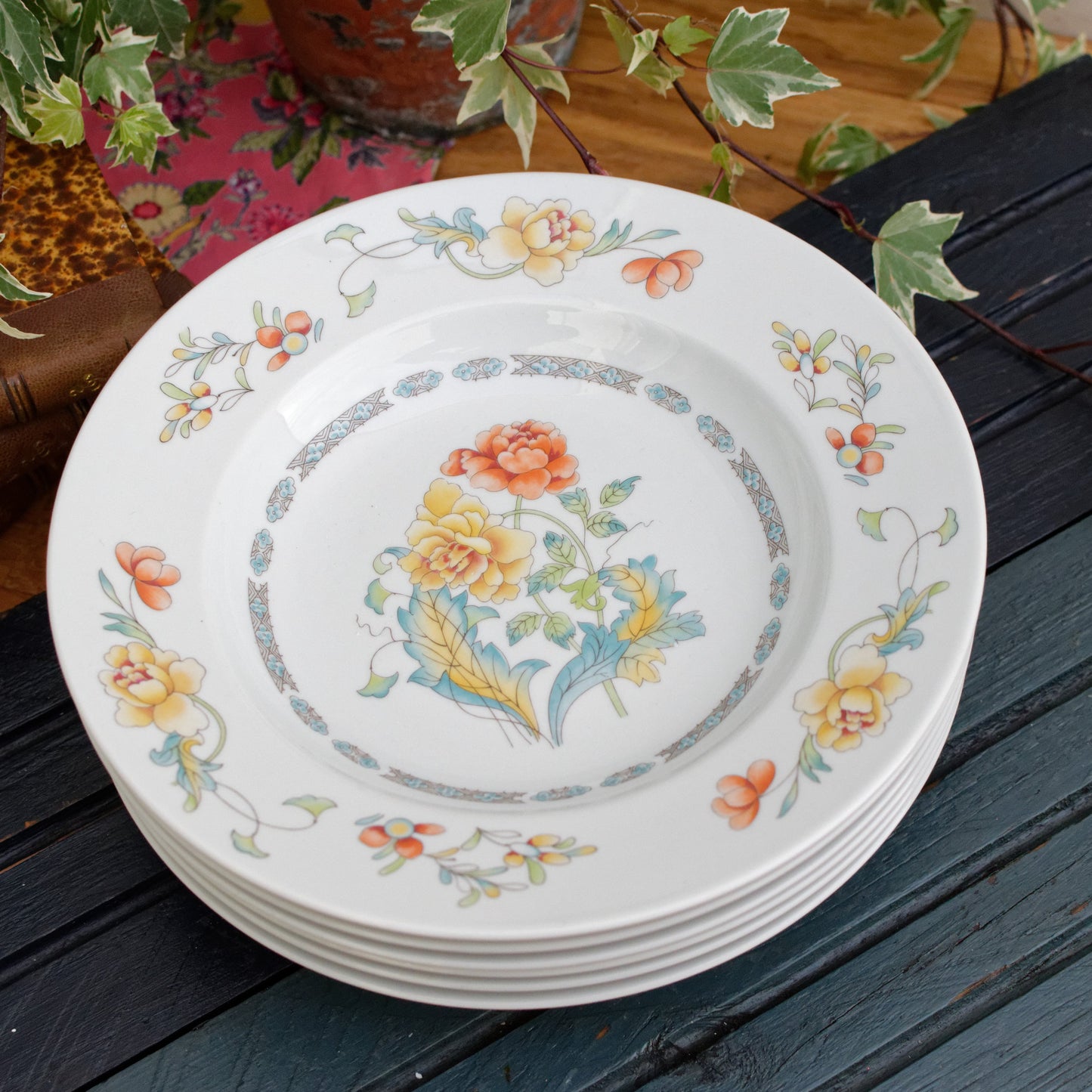 Societe Francaise de Porcelaine Creation A Deshoulieres LIMOGES Fine Porcelain