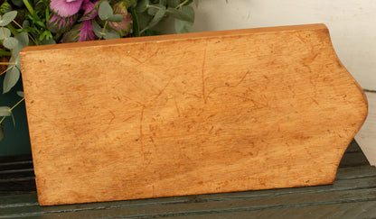 French Vintage Wooden Bread Slicer with Crumb Collector & Hinged Stainless Steel Knife  by Roger Orfevre Coupe Pain Ramasse Miettes en Bois Baguette Slicer Guillotine