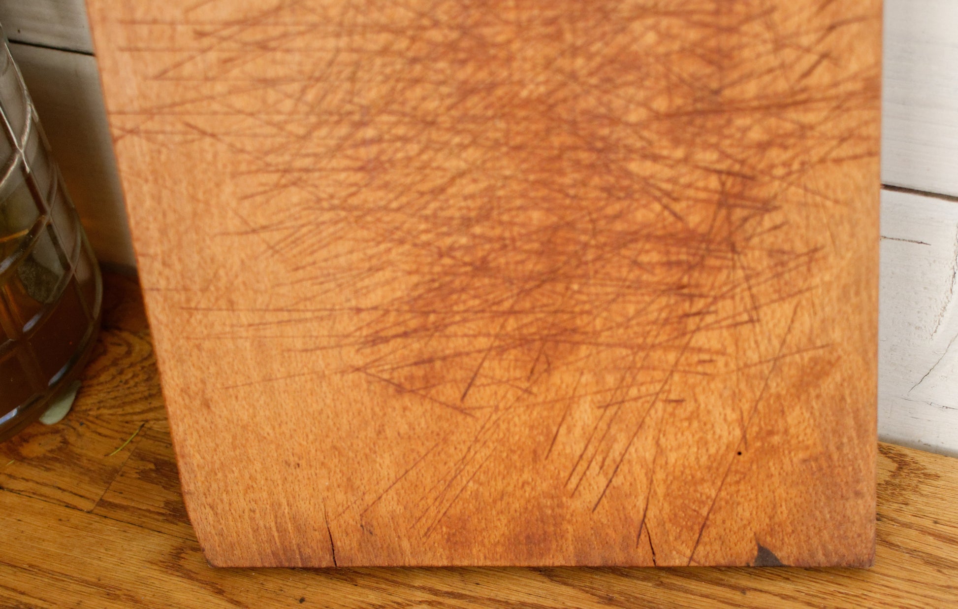French Vintage Rustic Wooden Cutting Board Planche à Découper Rustic Chopping Block
