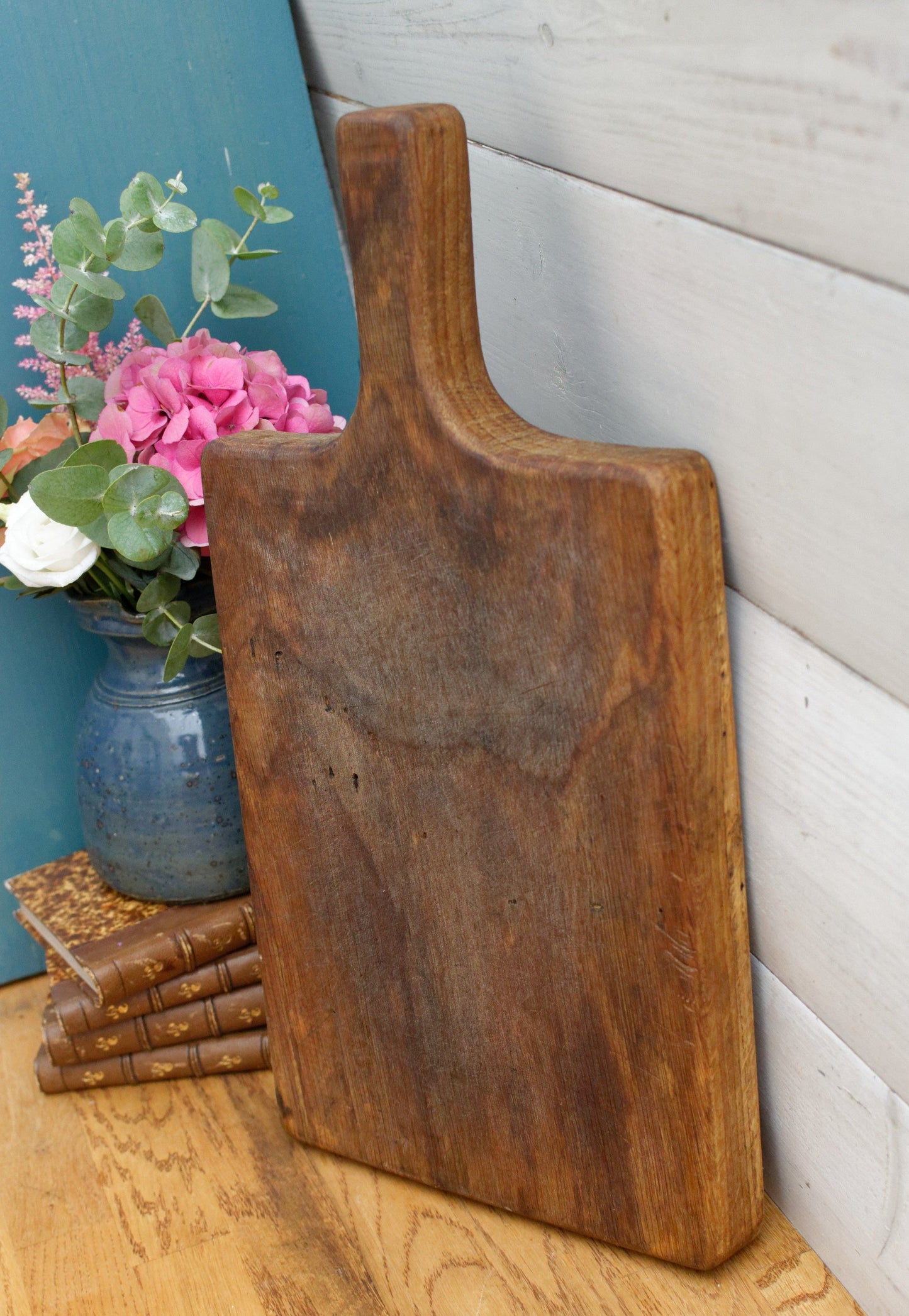 French Antique Wooden Cutting Board Planche à Découper