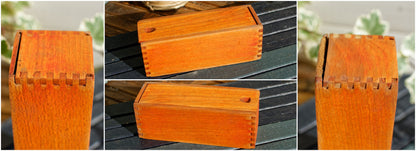 French Antique Dominoes Set ~ Complete 28 Piece Game "Jeux" ~ Bone Ivory & Ebony in Woodend Dovetailed Box