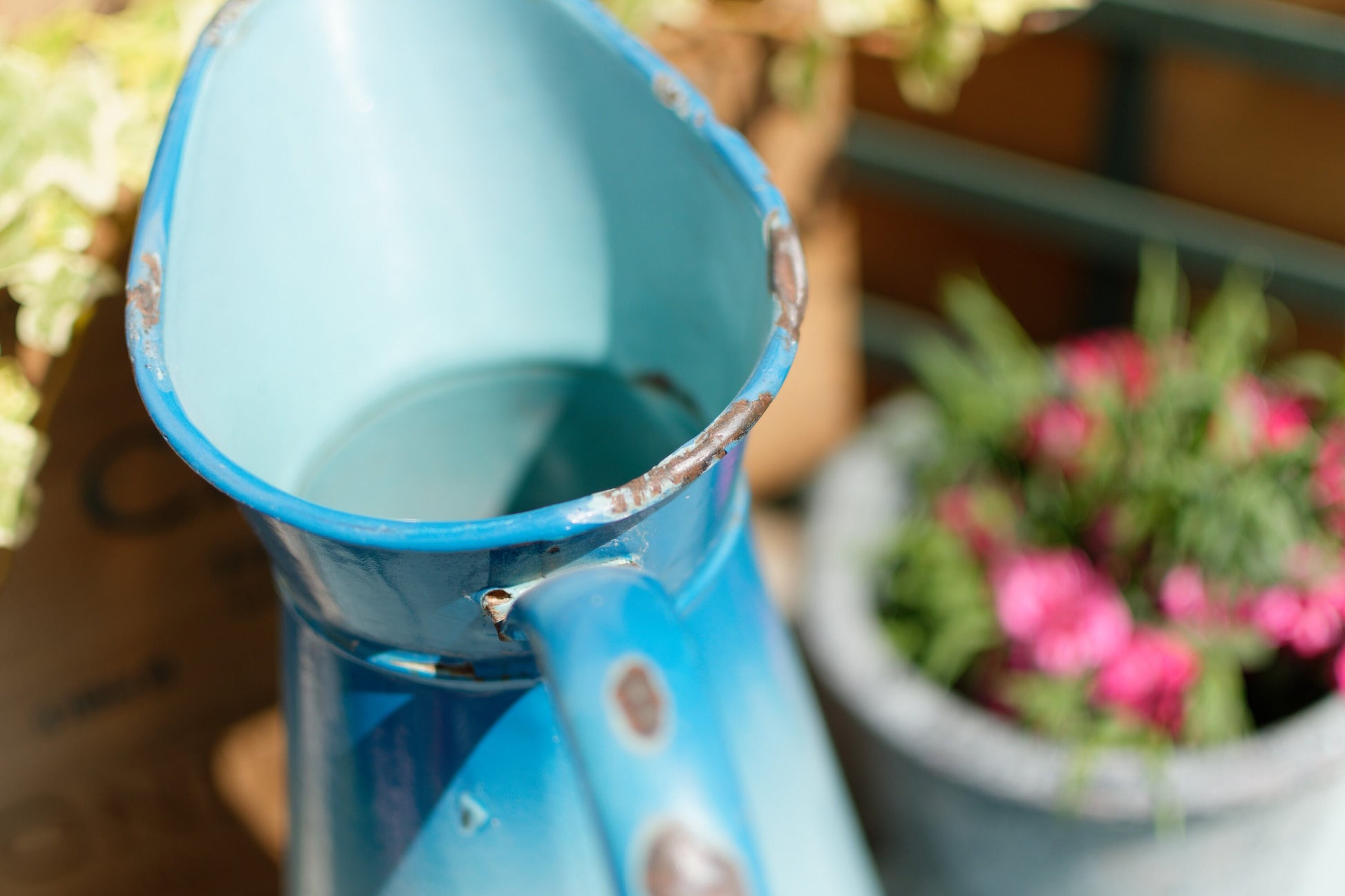 French Enamel Pitcher Bedroom Broc