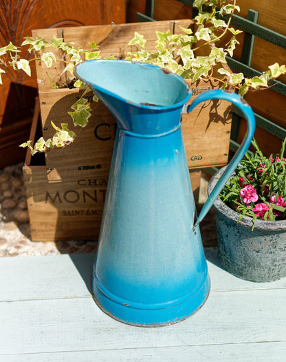 French Enamel Pitcher Bedroom Broc