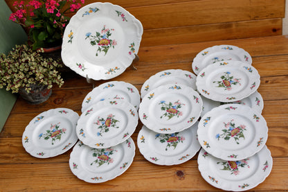 French Fine Porcelain Serving Set Charles Field Haviland CH F. Haviland LIMOGES France