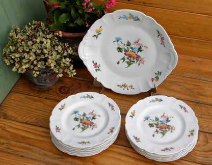 French Fine Porcelain Serving Set Charles Field Haviland CH F. Haviland LIMOGES France