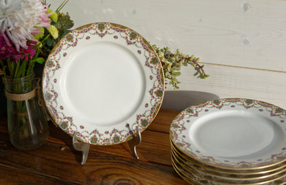 French Fine Porcelain Plate LIMOGES RAYNAUD & Cie. T & V Limoges France