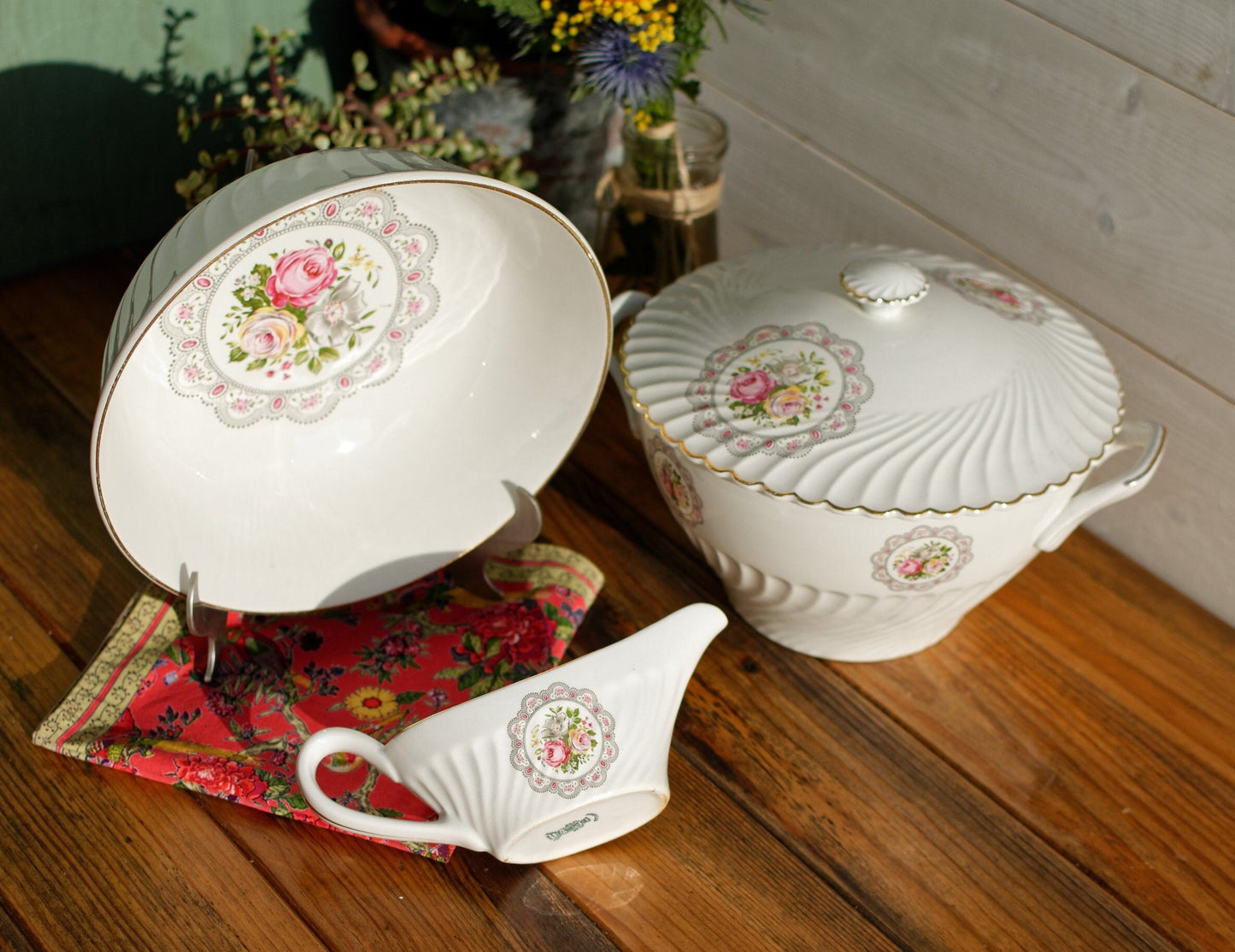 French Ironstone Serving Plate Lunéville, K&G, (Keller et Guérin) Tradition, Depuis 1731, France 