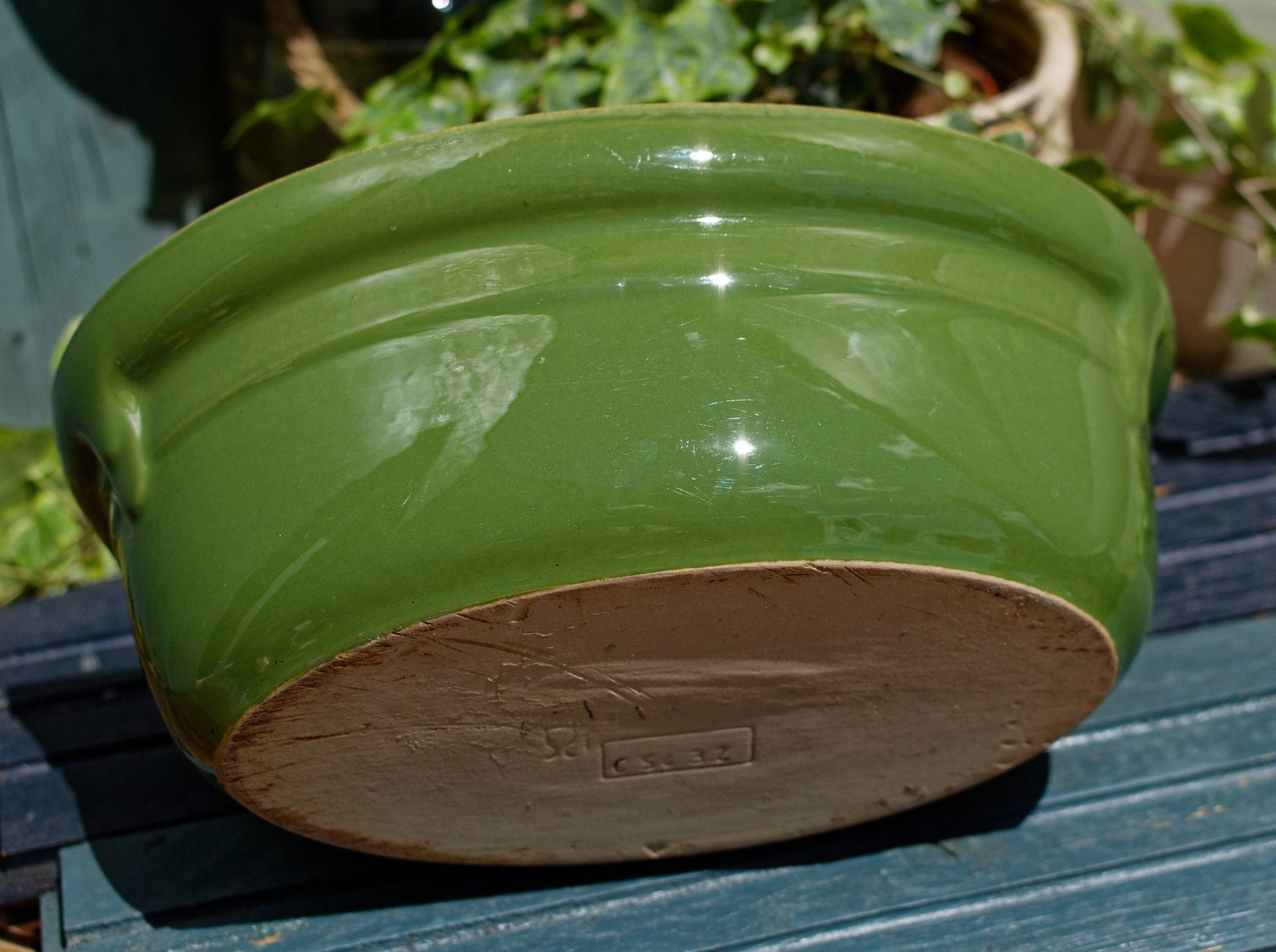 French Glazed Stoneware Casserole Dish Poelons en terre cuites vernissée