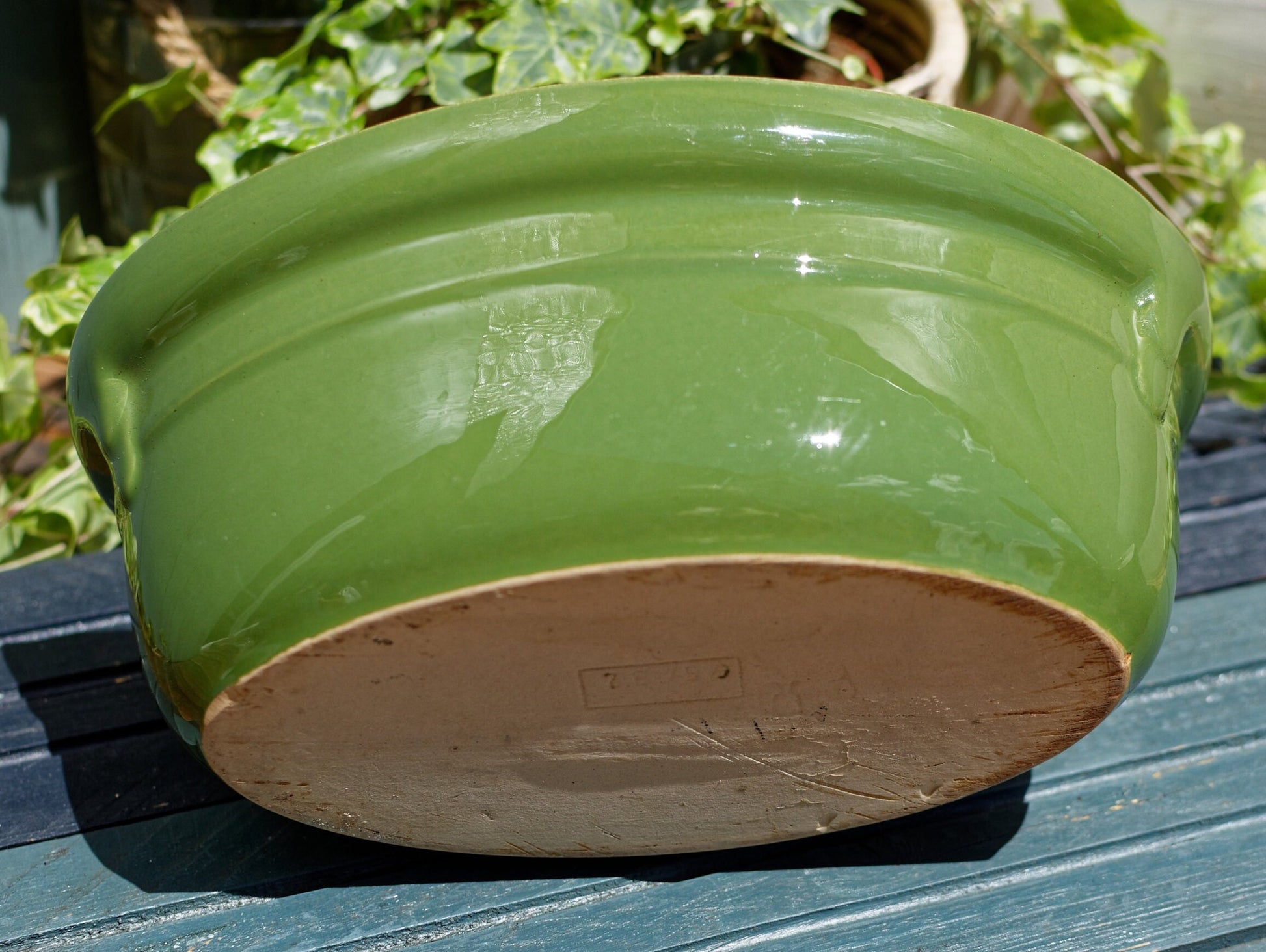 French Glazed Stoneware Casserole Dish Poelons en terre cuites vernissée