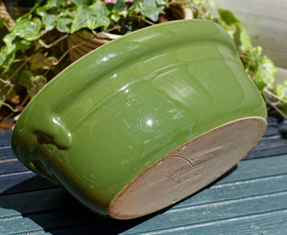 French Glazed Stoneware Casserole Dish Poelons en terre cuites vernissée