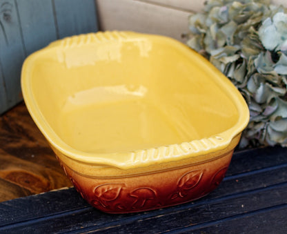 French Stoneware Casserole Dish Terre Cuit Poelons en terre cuites vernissée