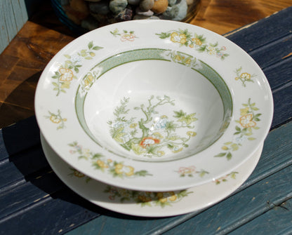 English Ironstone China Plate Made in England Royal Doulton Fine China TONKIN T.C.1107 C Doulton & Colimited 1974