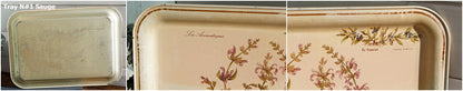 French Vintage Metal Advertising Serving Tray Massilly France Les Aromatiques Paprika Rosemary Sage