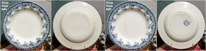 French Ironstone Soup Plate R&A Villa Terre de Fer SALINS