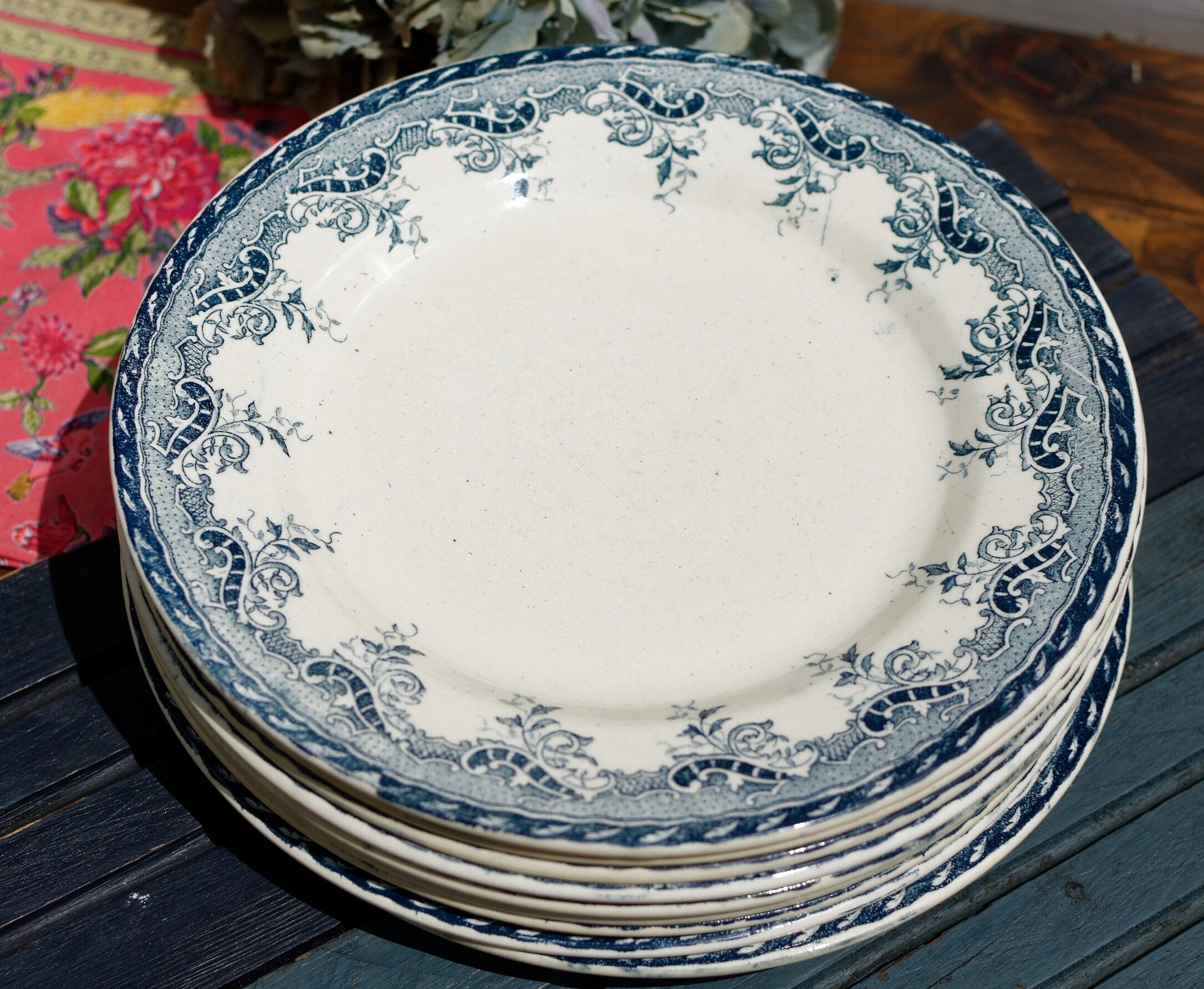 Ironstone hotsell dinner plates